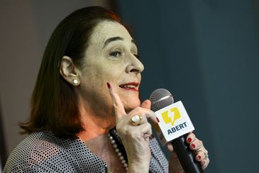 Brasília (DF), 10/05/2023 - A representante da Unesco no Brasil, Marlova Noleto, durante o lançamento do Relatório sobre Violações à Liberdade de Expressão 2022. Foto: Marcelo Camargo/Agência Brasil